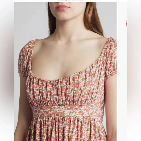 Dauphinette X Liberty London Myrtle Charmain print dress floral print size 6 NWT - Picture 4 of 5